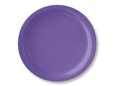 10 1/2" Purple Paper Plates