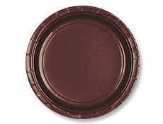 10 1/2" Brown Paper Plates