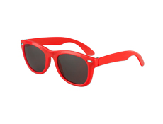 S6617 - Red Blues Brother Style Sunglasses With Uv Lenses