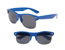 Half-Frame Blue Iconic Sunglasses - UV400