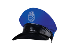 Blue Cloth Police Hat