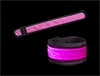S91029 - Hot Pink LED Slap Bracelet