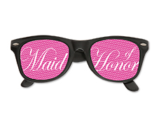 WP1238 - Maid Of Honor Printed Lens Glasses