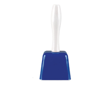 S11033 - 7.5" Blue Cowbell With Handle