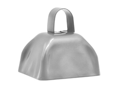 S11081 - 3" Silver Cowbell