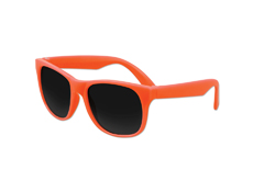 S36015 - Solid Orange Classic Sunglasses - UV400