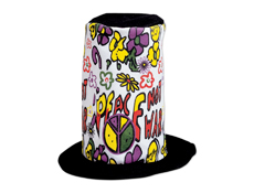 S4449 - Peace Stove Top Hat