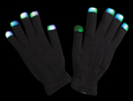 S46046 - Light Up Gloves - Black