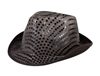 S4908 - Black Sequin Hat