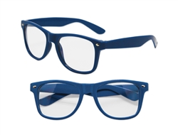 S53009 - Clear View Blue Iconic Sunglasses - UV400