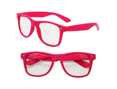 S53013 - Clear View Pink Iconic Sunglasses - UV400