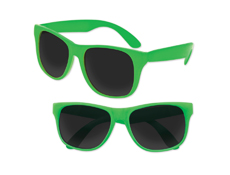 S53069 - Solid Classic Sunglasses - Green