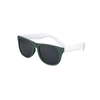 S53158 - Duo Sunglasses Dark Green/White
