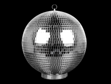 S6184 - 8" Disco Ball With Base
