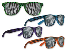 Zebra Lens Glasses