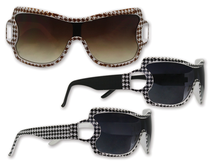 ?TRADED ?Houndstooth sunglasses The Truth About Houndstooth | goodr — goodr sunglasses main image 3