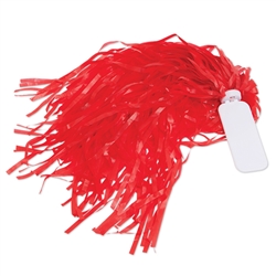 S70406 - Red Pom Pom: White Handle