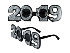 S71388 - 2019 Silver Glitter Glasses