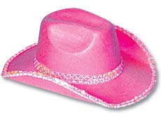 Sequin Felt Cowboy Hat