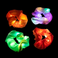 S91021 - Assorted LED Scrunchie