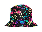 S9832 - Neon String Bucket Hat