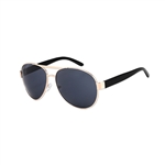 WL2034 - Gold Aviator Sunglasses