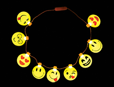 WP1359 - LED Emoticon Necklace