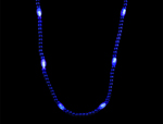 WP1416 - Light-Up Bead Necklace Blue