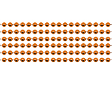 WP3OR - Orange Beads