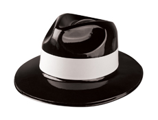 WP40PLI - Black Gangster Hats